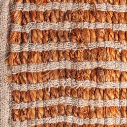 Alfombra de yute en marrón, 300 x 200 x 1 cm | Kalhid