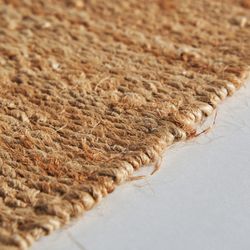 Tapete de juta natural, 350 x 240 x 1 cm | Elgin