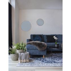 Rectangular Chenille Rug in Blue, 230 x 160 x 1 cm | Havana