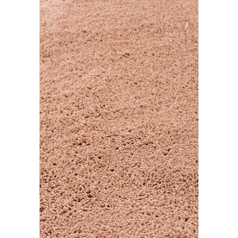 Normaler langer Polyester Teppich Pink — Qechic