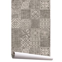 5-brązowa arabeskowa tapeta AMETZ, 1005 x 53 cm