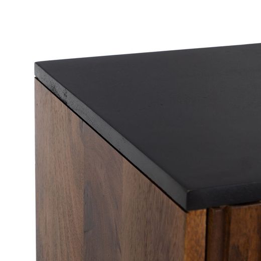 Living room set consisting of sideboard, high sideboard, TV unit and coffee table | Abner