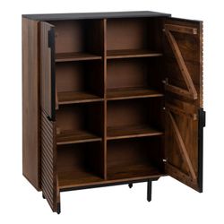 Living room set consisting of sideboard, high sideboard, TV unit and coffee table | Abner