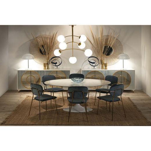 Kredens biały, 180x45x80 cm