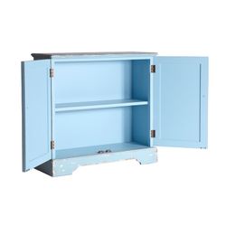 Kredens niebieski świerk, 90 x 35 x 86 cm | Osani