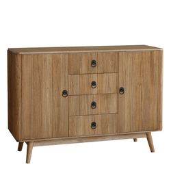 Hall complet en bois de Paulownia, 3 pièces