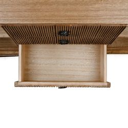 Hall complet en bois de Paulownia, 3 pièces