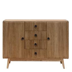 Hall complet en bois de Paulownia, 3 pièces