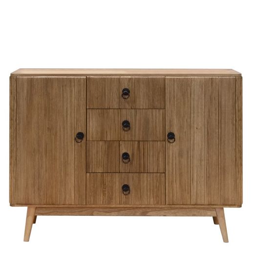 Hall complet en bois de Paulownia, 3 pièces