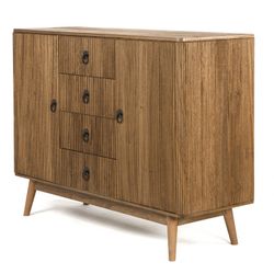 Hall complet en bois de Paulownia, 3 pièces