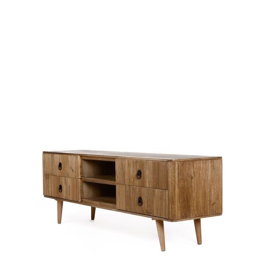 Hall complet en bois de Paulownia, 3 pièces