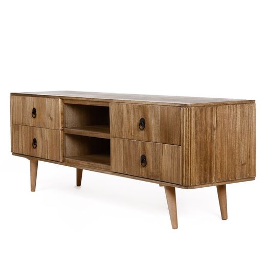 Hall complet en bois de Paulownia, 3 pièces