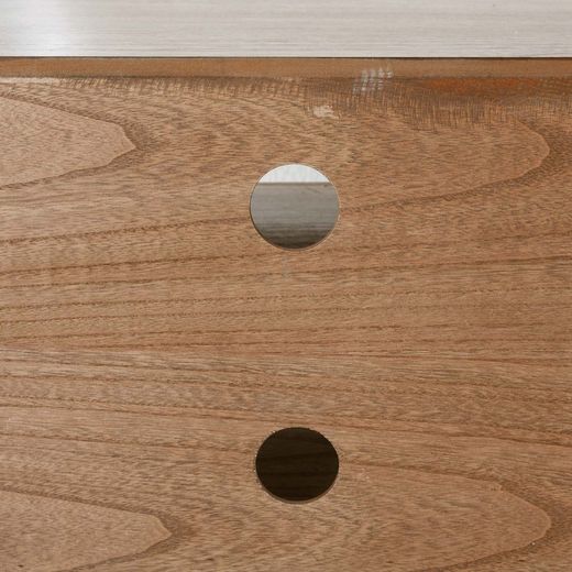 Hall complet en bois de Paulownia, 3 pièces