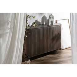 Buffet en bois de manguier marron, 180 x 40 x 85 cm | Kolga