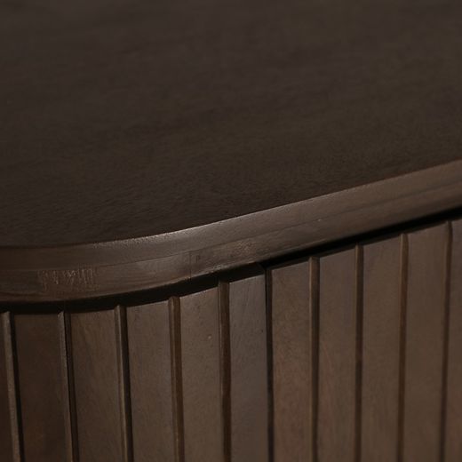 Buffet en bois de manguier marron, 180 x 40 x 85 cm | Kolga