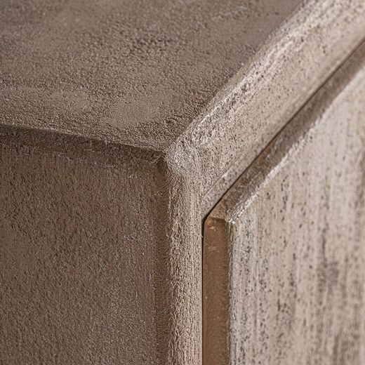 Buffet en bois de manguier marron clair, 150 x 38 x 80 cm | Werlé