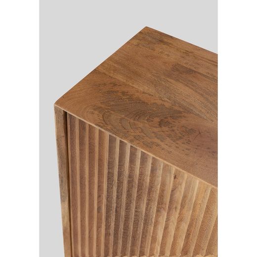Mangohouten dressoir in naturel, 170 x 40 x 79 cm | Nereïde