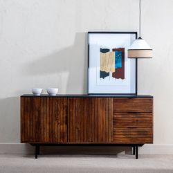 Living room set consisting of sideboard, TV unit and coffee table | Abner