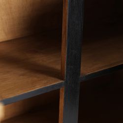 Aparador de madera de mindi en color natural, 170 x 40 x 75 cm | Osby