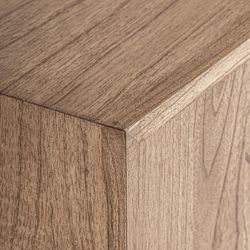 Aparador de madera de mindi en color natural, 180 x 42 x 78 cm | Nyry