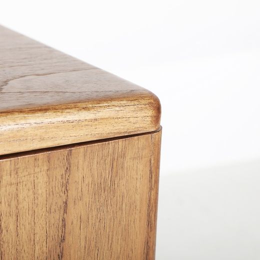 Mindi houten dressoir in naturel, 181 x 42 x 76 cm | Moeras