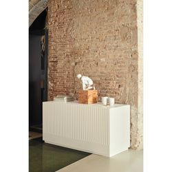 Λευκό και κρεμ ξύλινο μπουφέ, 150 x 46 x 70 εκ. | δωρικός