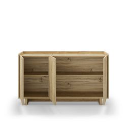 Wooden sideboard in oak color, 140 x 40 x 80 cm | Daira