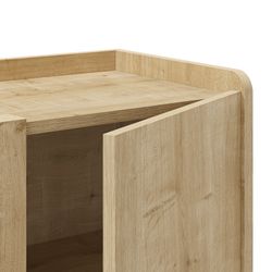 Drewniana komoda w kolorze dębu, 80 x 40 x 80 cm | Daira