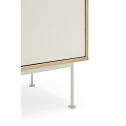 Oak and cream wooden sideboard, 145 x 45 x 80 cm | Yoko