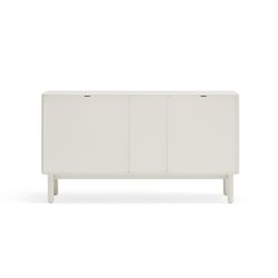 Cream wood sideboard, 136.8 x 40 x 76 cm | Corvo