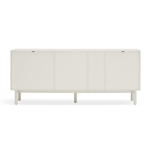 Cremefarbenes Sideboard aus Holz, 180 x 40 x 76 cm | Corvo