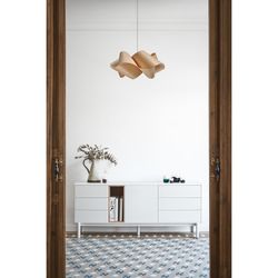 Cremefarbenes Sideboard aus Holz, 180 x 40 x 76 cm | Corvo