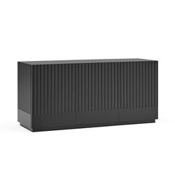Sideboard aus Holz in Schwarz und Anthrazitgrau, 150 x 46 x 70 cm | Dorisch