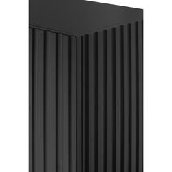 Sideboard aus Holz in Schwarz und Anthrazitgrau, 150 x 46 x 70 cm | Dorisch