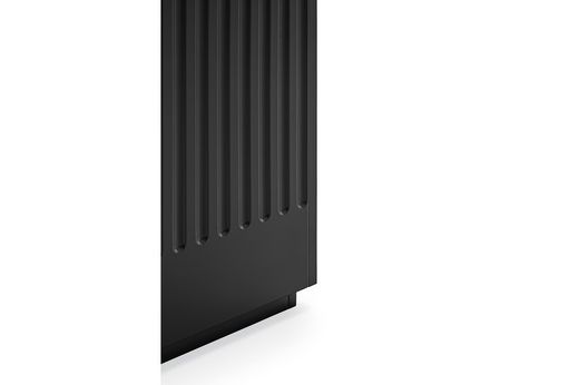 Sideboard aus Holz in Schwarz und Anthrazitgrau, 150 x 46 x 70 cm | Dorisch