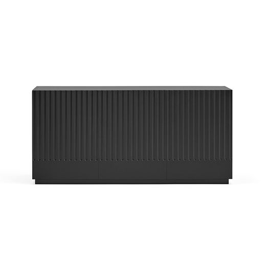 Sideboard aus Holz in Schwarz und Anthrazitgrau, 150 x 46 x 70 cm | Dorisch