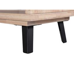 Træskænk i nordisk eg og sort, 153 x 40 x 88 cm | Berg