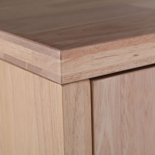 Træskænk i nordisk eg og sort, 153 x 40 x 88 cm | Berg