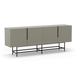 Living room set consisting of a green sideboard and TV stand | Eldia