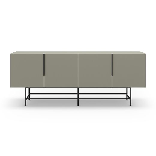 Living room set consisting of a green sideboard and TV stand | Eldia