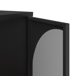 Sort metalskænk, 160 x 40 x 90 cm | Tayra