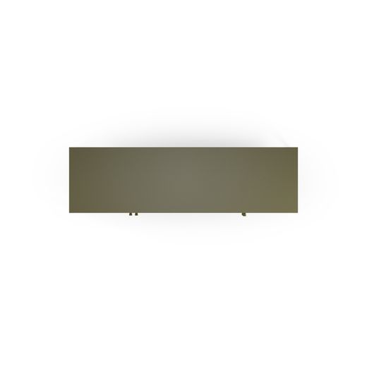 Metal sideboard in green, 140 x 40 x 90 cm | Fayna