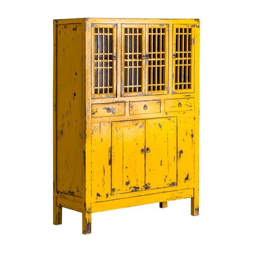 Aparador TRIESTE de Pino Amarillo, 120x45x170 cm.