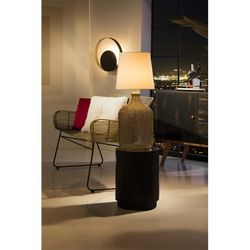 Black Metal Wall Sconce, 50x11x50cm