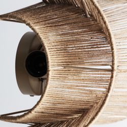 Aplique de yute en marrón, 20 x 26 x 33 cm | Korda