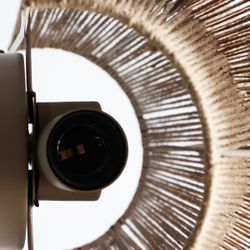 Aplique de yute en marrón, 20 x 26 x 33 cm | Korda