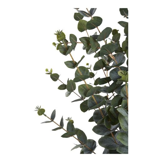 Polyethylene eucalyptus tree in green, 36 x 46 x 120 cm | Eucalyptus
