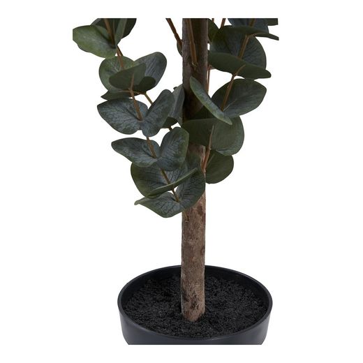 Polyethylene eucalyptus tree in green, 36 x 46 x 120 cm | Eucalyptus