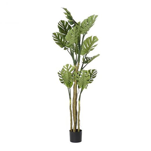 Árbol artificial Monstera verde, Ø75 x 180 cm