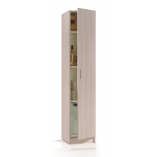 1-door wardrobe in oak color, 37 x 37 x 180 cm